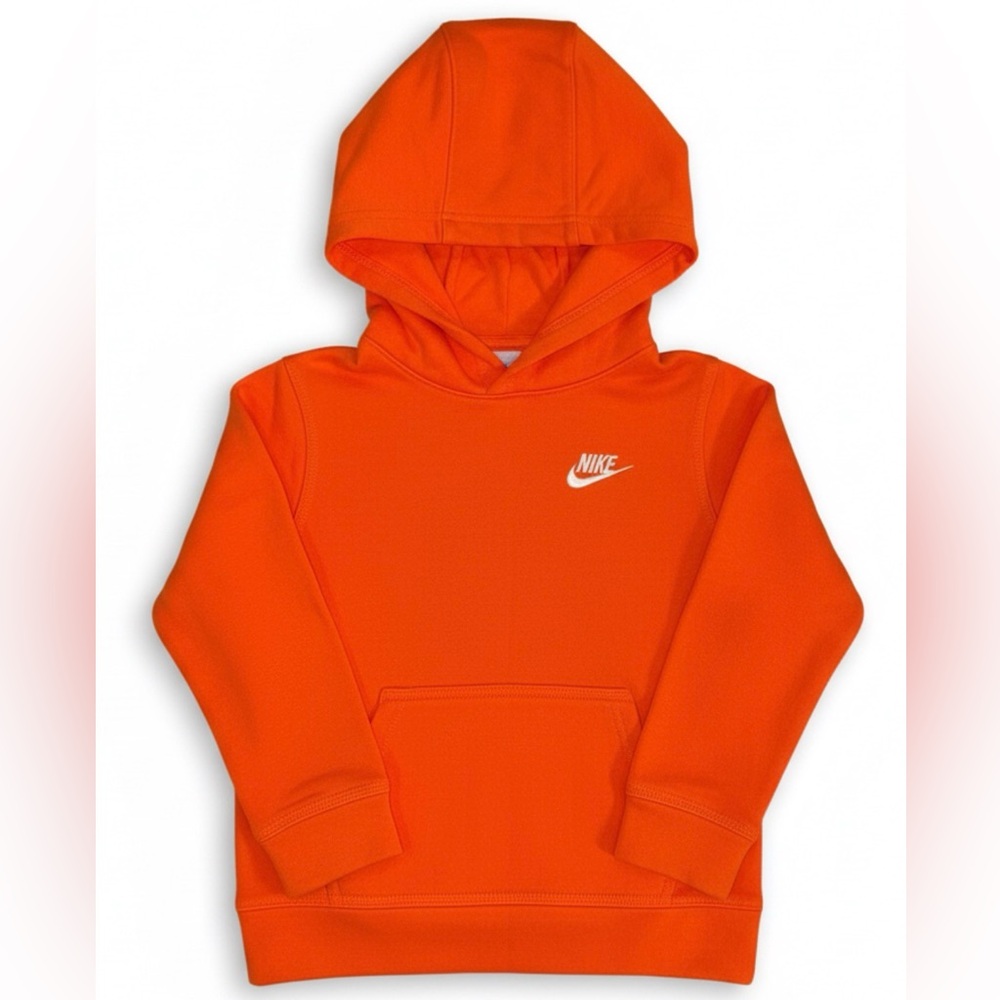 Nike Kids Vibrant Orange Hoodie boy’s size 7
